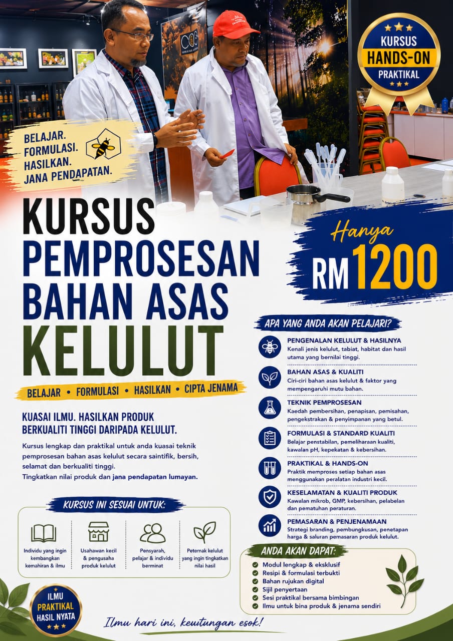 Flyer Kursus Kelulut